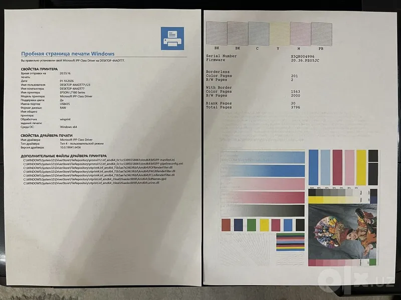 A3 formatli rangli 3 tasi 1 da Epson L7180 printeri sotiladi 5 A3 formatli rangli 3 tasi 1 da Epson L7180 printeri sotiladi 5