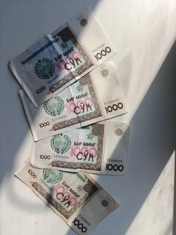 2001 yilni pul lari