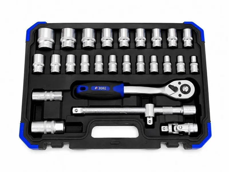 Профессиональный набор ключей и головок 37PCS YOFE в кейсе 4
