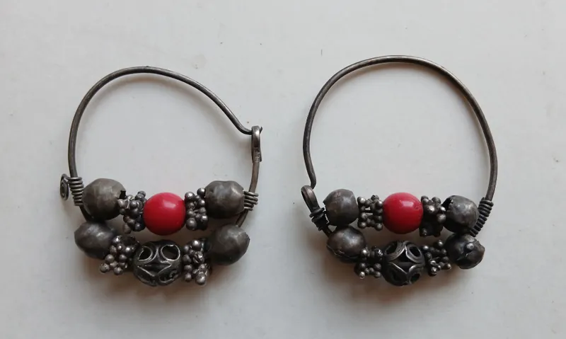 Серьги из серебро, старинные 2