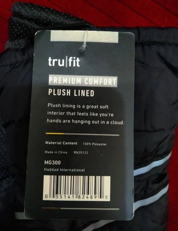 Из США, теплые мужские перчатки TruFit — фото 2