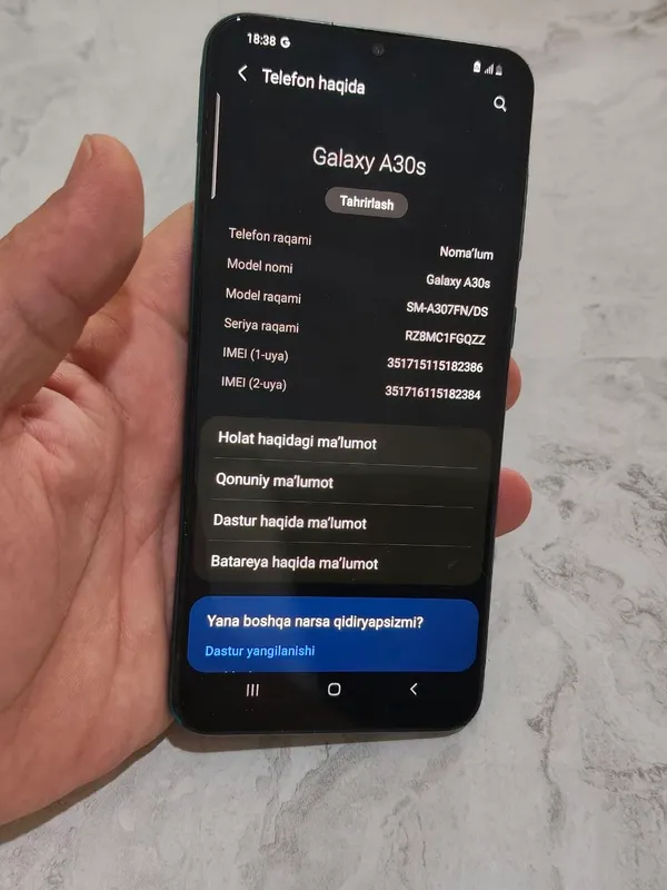 Samsung Galaxy A30 S 2 Samsung Galaxy A30 S 2