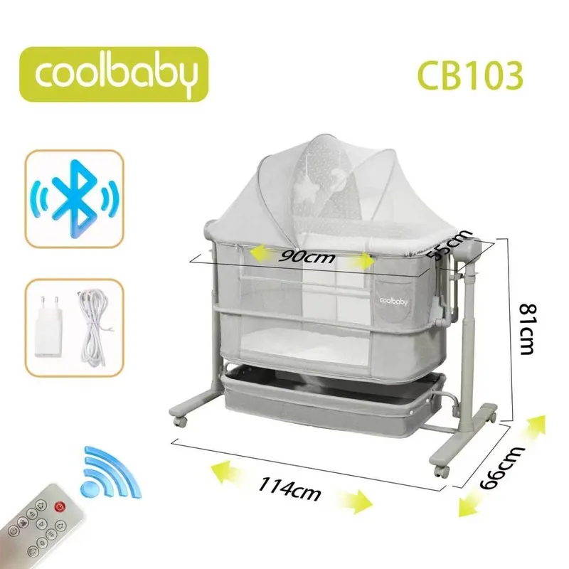 Coolbaby elektronniy belanchak, Детская электронная люлька кровать 5 Coolbaby elektronniy belanchak, Детская электронная люлька кровать 5