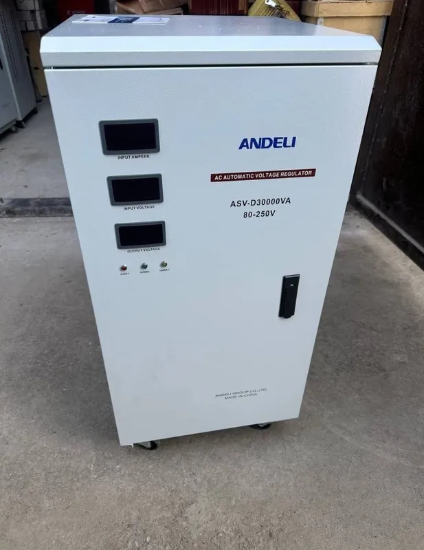 Стабилизаторы напряжения Andeli stablizator 30.000 Модель SVC-30000VA- — фото 2