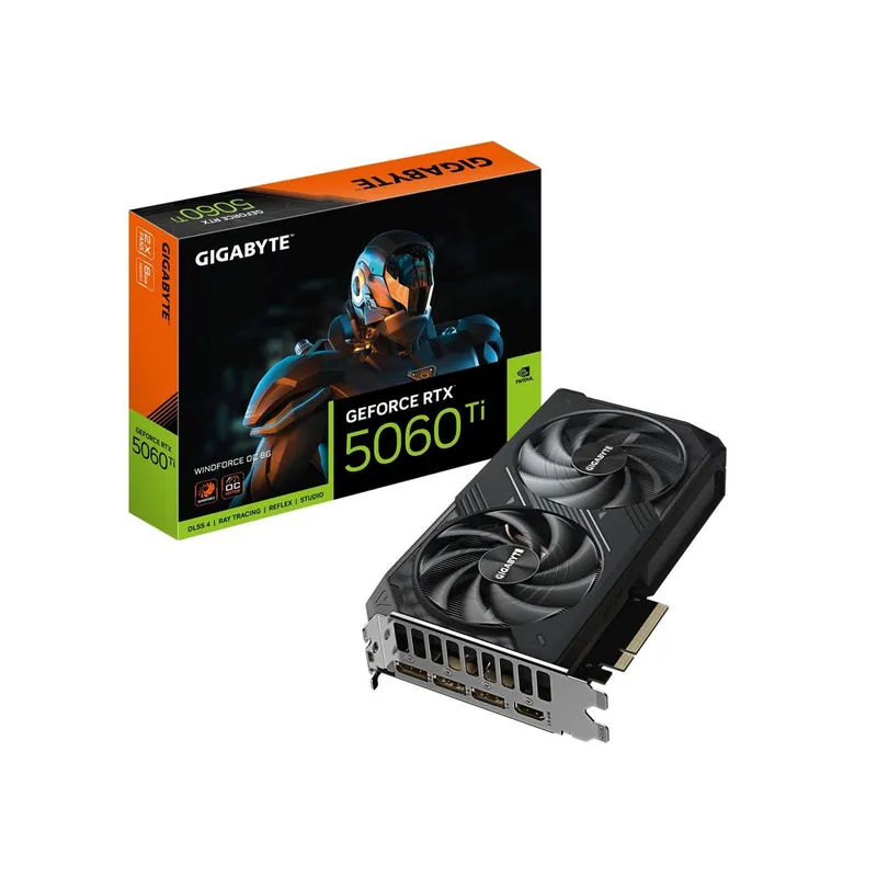 Gigabyte RTX 5060Ti WindForce OC 8GB