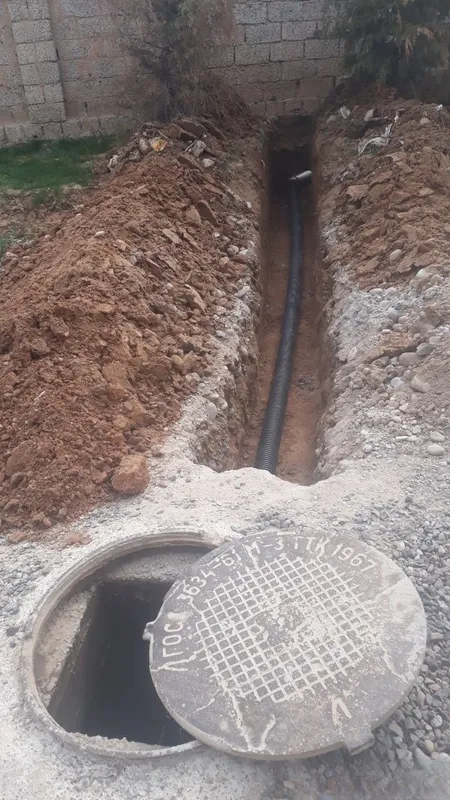 Kanalizatsiya, suv quvuri, xandaq qazish, quduq qazish, kabel uchun xandaqlar 3 Kanalizatsiya, suv quvuri, xandaq qazish, quduq qazish, kabel uchun xandaqlar 3