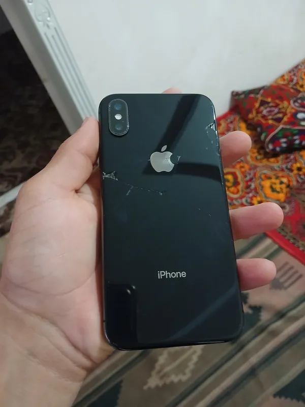 iPhone X 64Gb 100% fes id нет, trutone нет 1