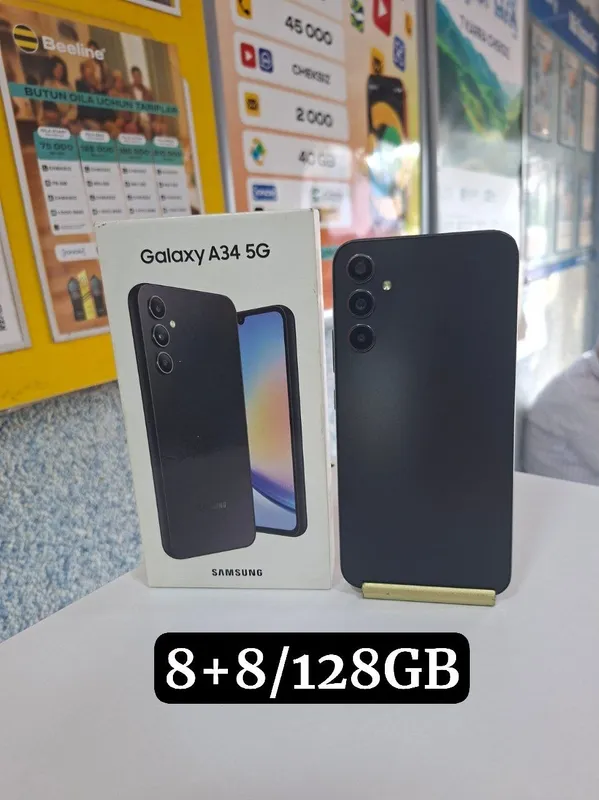 Samsung A34 5G 8+8/128GB — фото 1