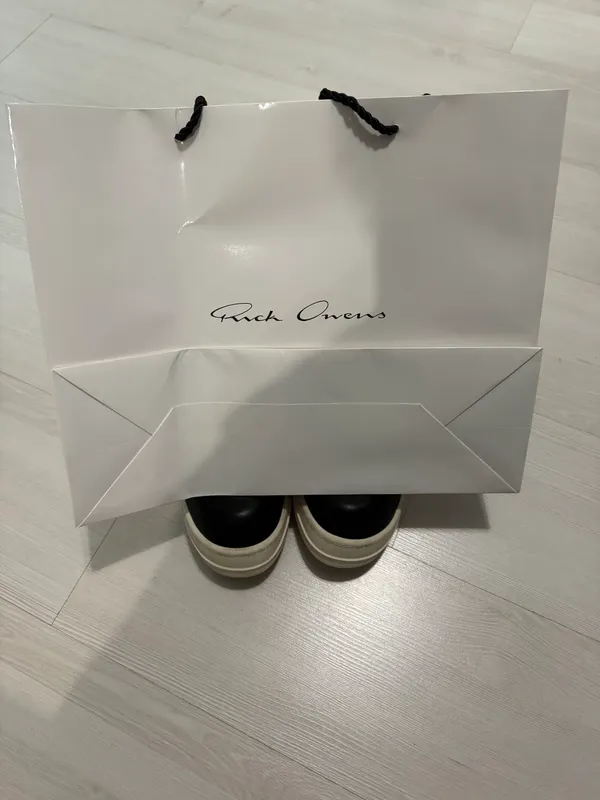 Rick Owens geobasket oyoq kiyimini sotaman 4