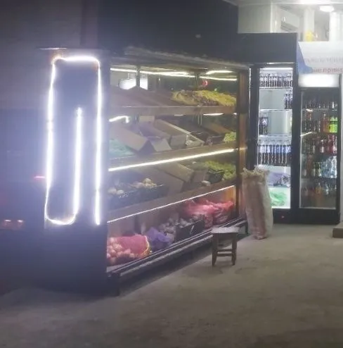 Стеллаж для фруктов и овощей из натурального дерева – LED, Защищённый — фото 2