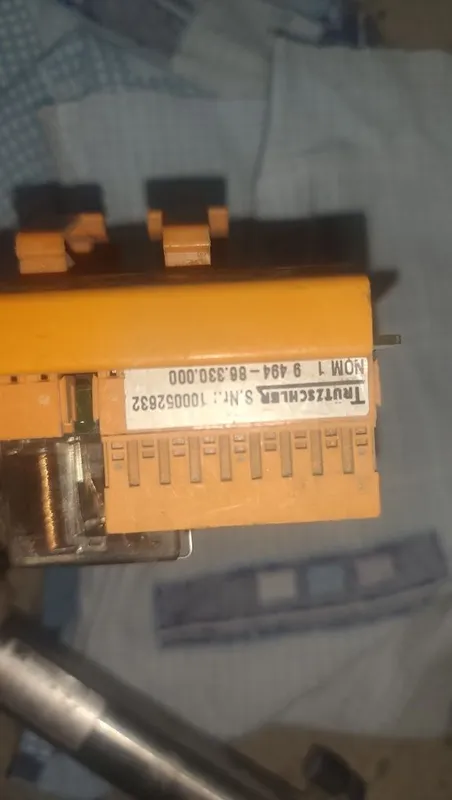 Weidmüller Safety Relay Module (E485A / ZA1515 AZ02)