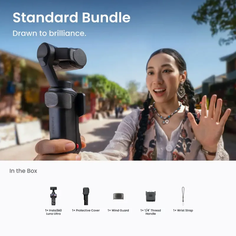 Insta360 Luna Ultra 8K Gimbal Camera /  новый — фото 3