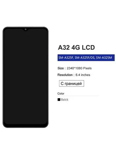 Samsung Galaxy A32 uchun yig‘ilgan incell displey 2