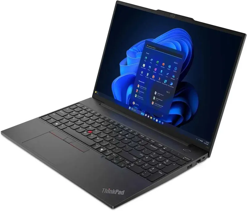 Lenovo THINKPAD E16 GEN2 CORE ULTRA 5-125U 16 GB/512 GB, 16 dyuymli qora noutbuk 3 Lenovo THINKPAD E16 GEN2 CORE ULTRA 5-125U 16 GB/512 GB, 16 dyuymli qora noutbuk 3