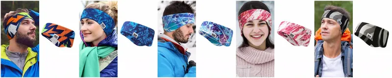 Теплая повязка на голову, Polar fleece