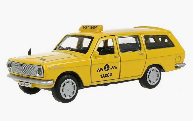 Машинка игрушка Волга Такси коллекция доставка яндекс — фото 2