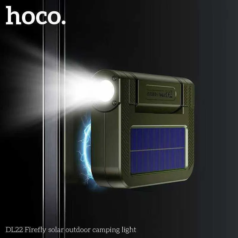 Hoco DL22 Solar Led Многофункциональная походная лампа для кемпинга — фото 5