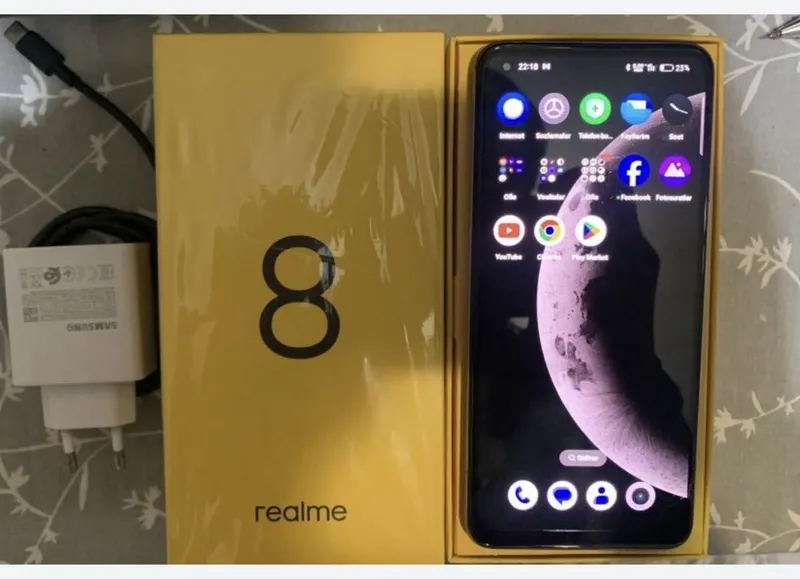 Realme 8 6+6gb 128gb srochna — фото 3