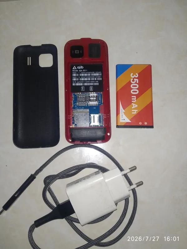 Ajib model 3011 2 simkartalik 3500 mah 4
