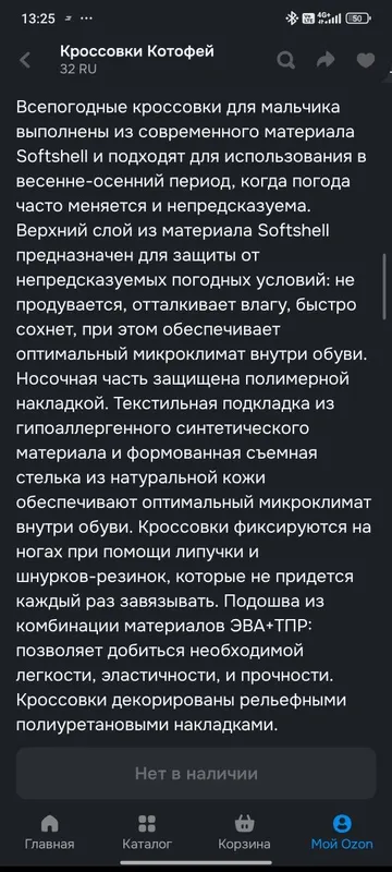 Осенние кроссовки — фото 1