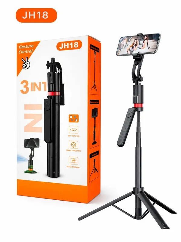 Селфи палка штатив Smart AI Gimbal Умная селфи-палка
