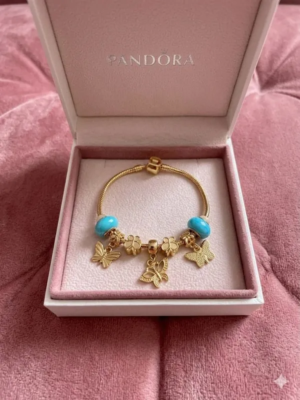 Браслет, бижутерия, Pandora, браслет для женщин 10