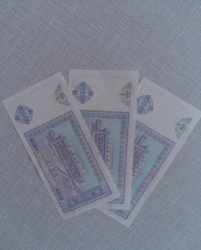 Kolleksiya uchun 100 so‘mlik 7 ta banknota 2 Kolleksiya uchun 100 so‘mlik 7 ta banknota 2