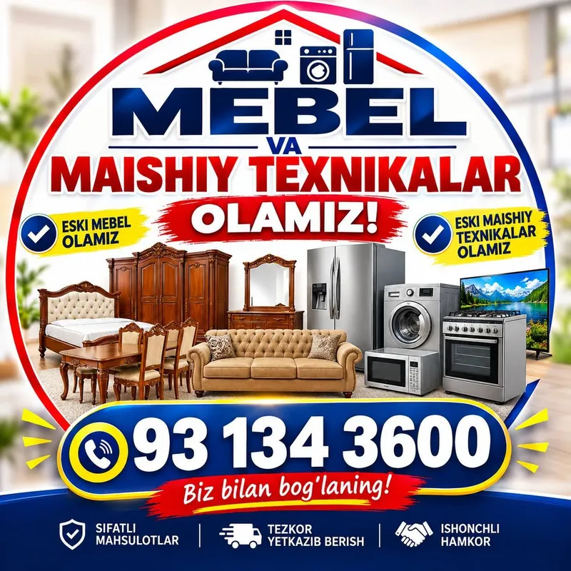 Maishiy texnika sotib olaman 2