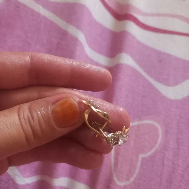 Серьги из золота 583 пробы 2 Серьги из золота 583 пробы 2