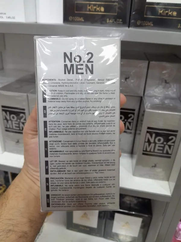 Al hambra No2men eau de parfum 100ml — фото 2