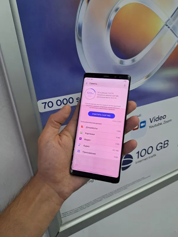 Samsung Galaxy Note 8 память 6/64gb холати расимда — фото 3