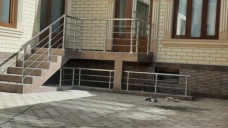 Перила из нержавейка — фото 5