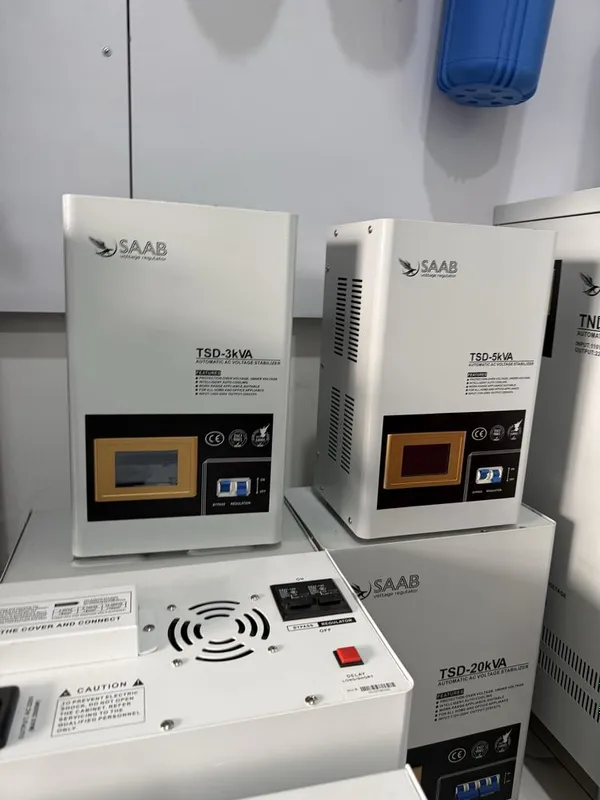 Стабилизатор напряжения SAAB релейный латерный 20 кВт оптом арзон 220w — фото 3