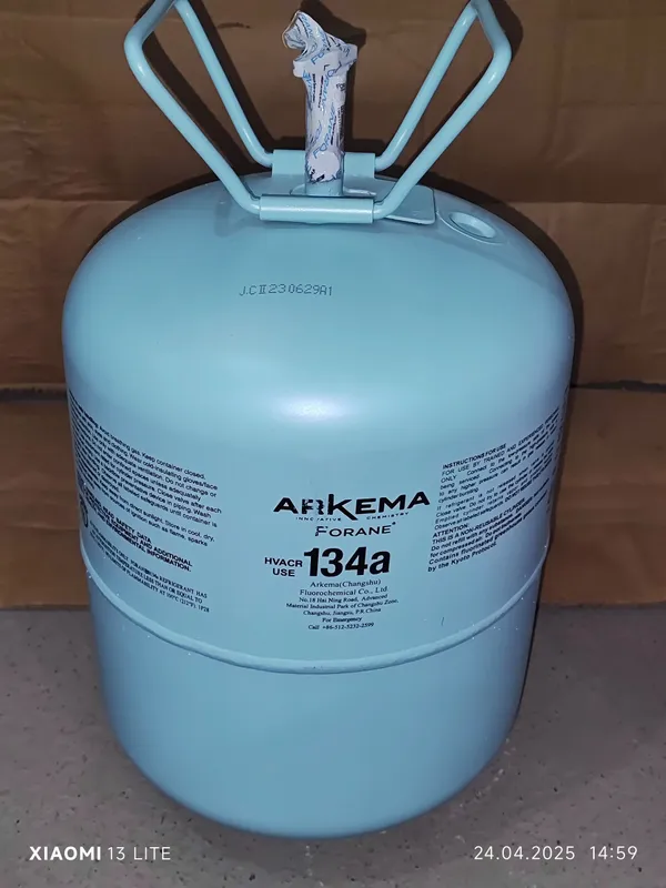 Freon R134a Arkema Forane Fransuz sifati 3