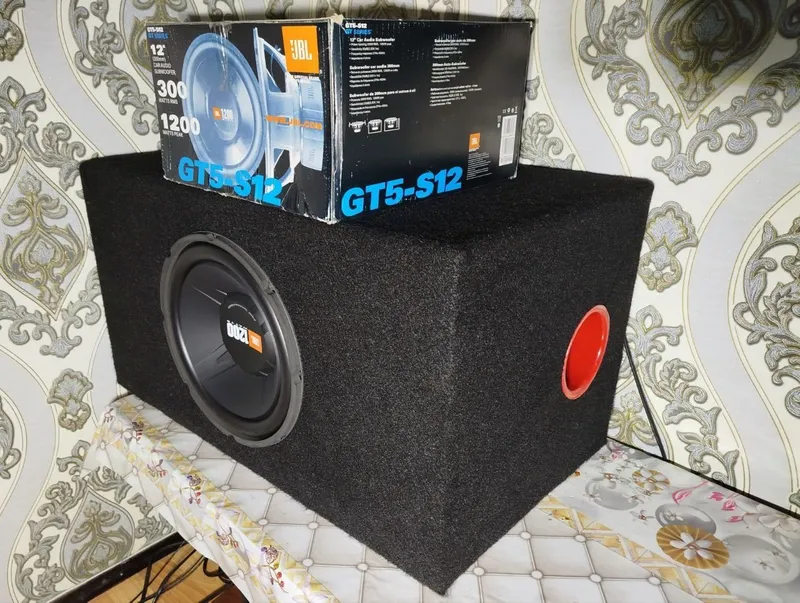 JBL 1200W+Усилитель+ коробом новый — фото 1