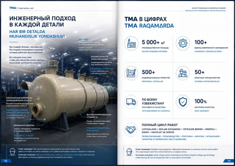 Трубы из стеклопластика, септики и резервуары 7