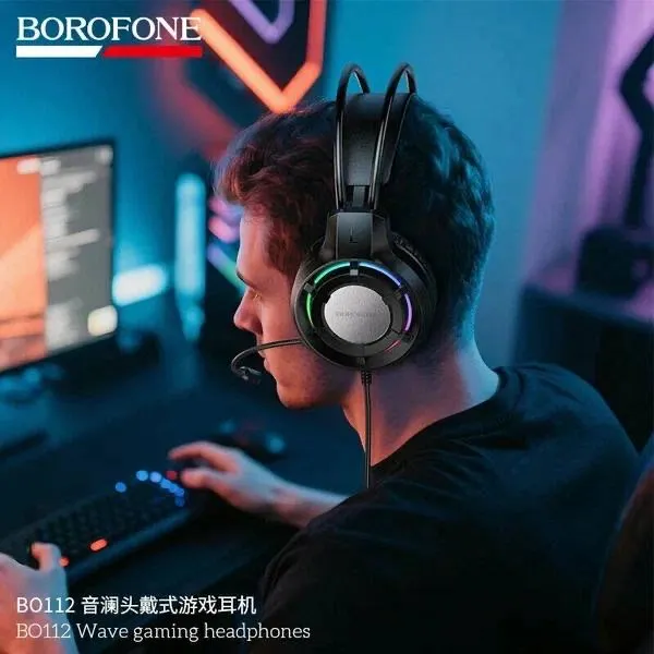 Игровая наушники BOROFONE BO112 с микрофоном — фото 2