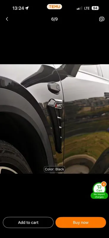Chery tiggo 7/8/9 pro ветровой накладник тюнинг 2