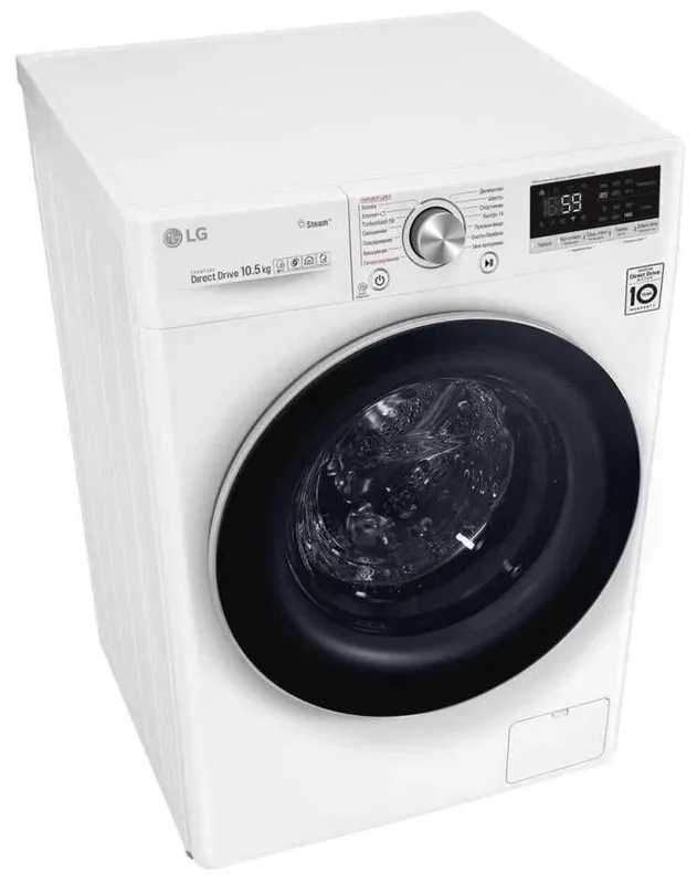 Стиральная машина LG-TW4V7RW1W с технологией AI DD, 10,5 кг — фото 2