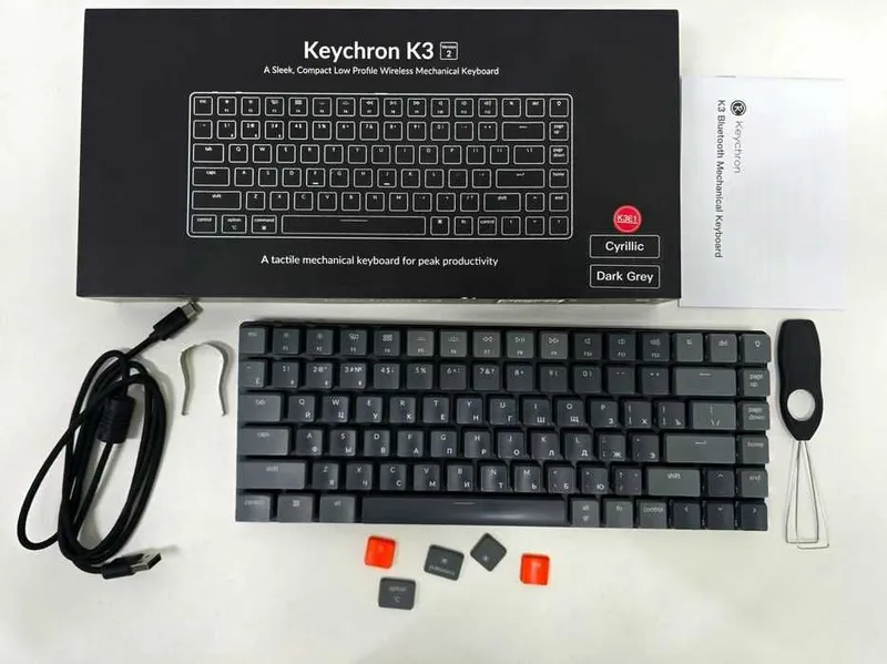 Keychron K3 v2 mechanical keyboard