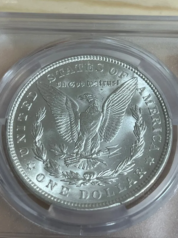 Morgan dollar 1921 г серебро 26.7 гр — фото 1
