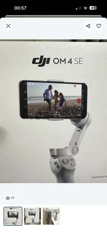 Dji om4 se стабилизатор