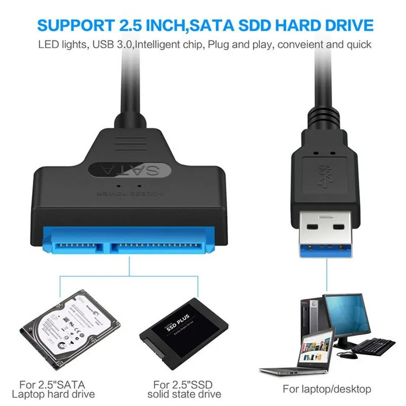 Скидка!Доставка !, Продам Usb > sata 3.0 переходник, на Hard 2.5/3/5 s