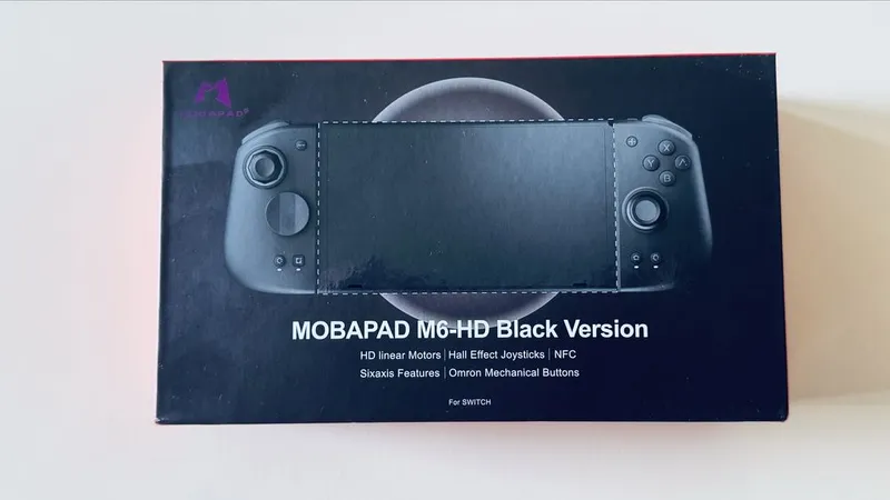 Mobapad M6 HD Black version, Nintendo Switch uchun Joy-Conlar 1 Mobapad M6 HD Black version, Nintendo Switch uchun Joy-Conlar 1