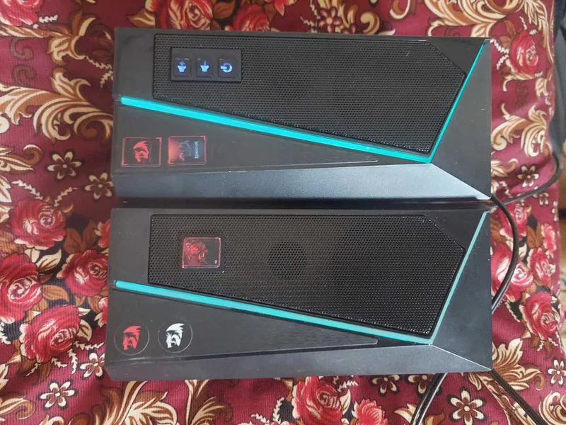 Компьютерные Bluetooth-колонки с RGB-подсветкой + AUX 1
