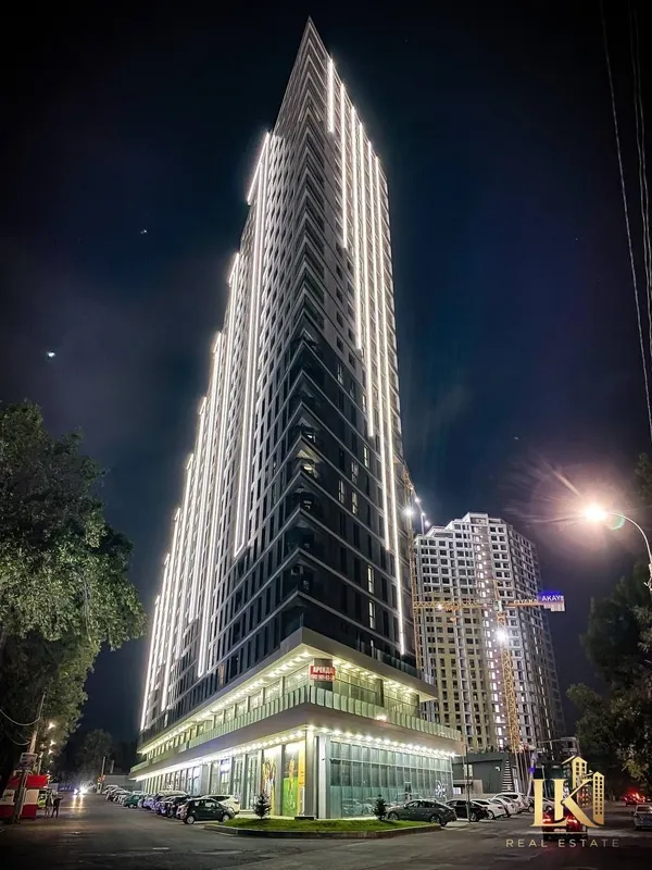 2-комнатная квартира, 50 м², 9/25, ЖК Akay City (коробка)