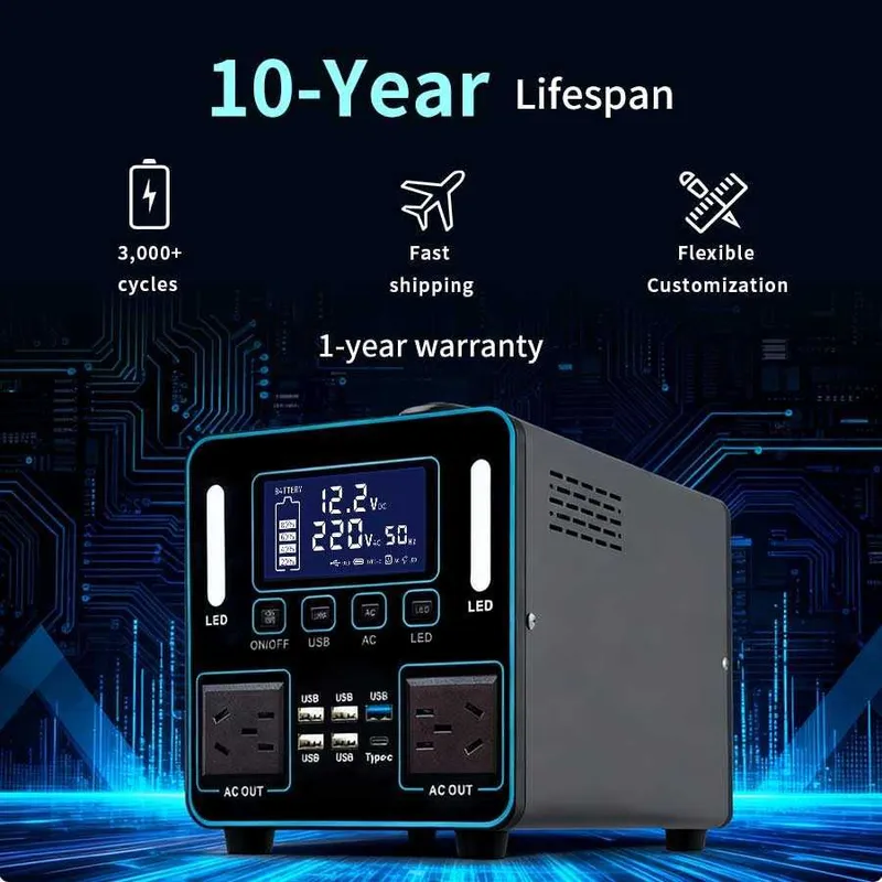 портативная электро станция BYD 384Wh батареи LifePo4 маталофосфат — фото 5