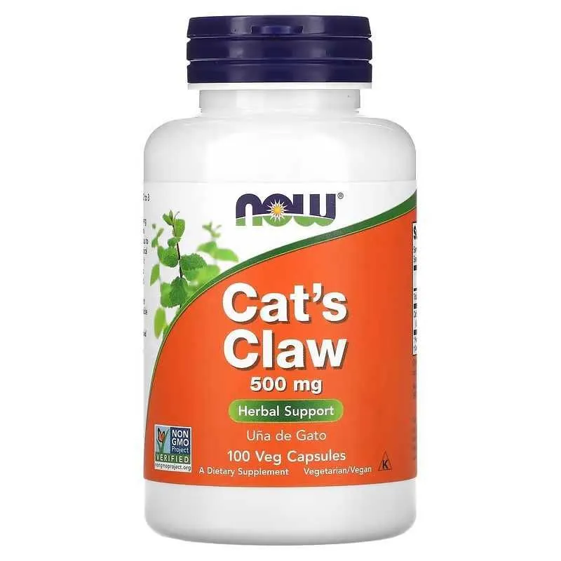 NOW Foods экстракт кошачьего когтя NOW Cat's Claw Extract Cats Claw — фото 1