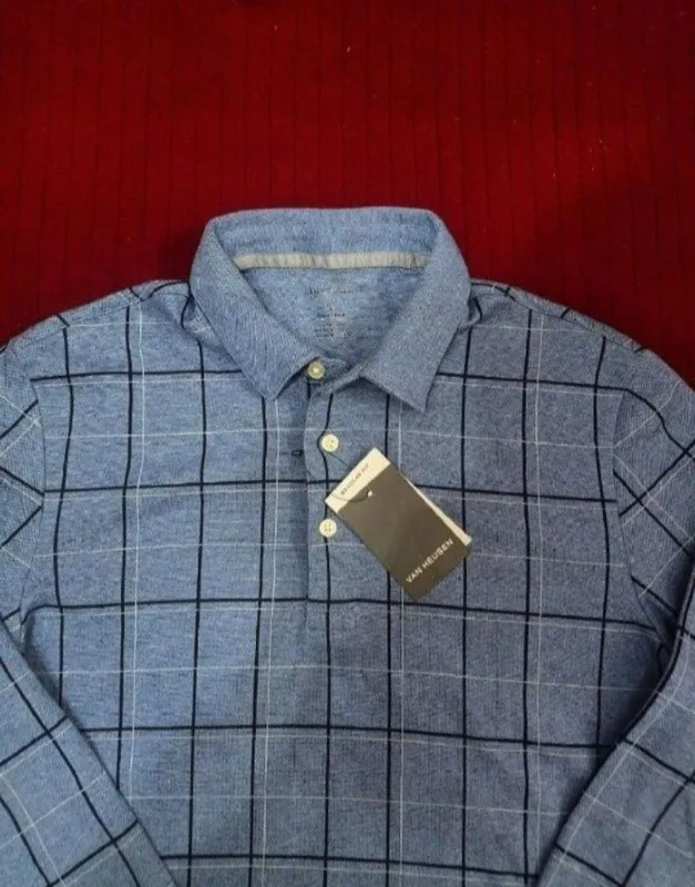 Из США, мужское поло от бренд VAN HEUSEN — фото 2