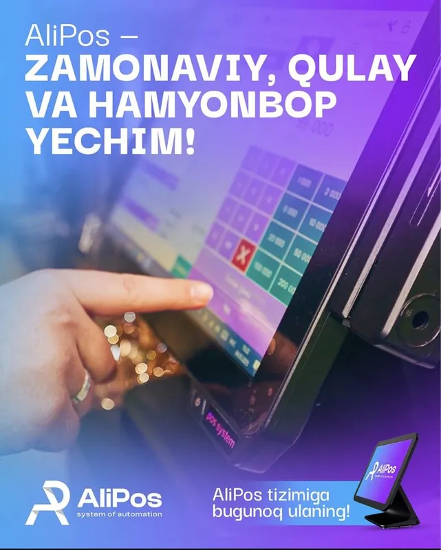 Alipos dasturini “Tayyor Biznes”(Pod klyuch)ôrnatish/Avtomizatsiyalash 1 Alipos dasturini “Tayyor Biznes”(Pod klyuch)ôrnatish/Avtomizatsiyalash 1